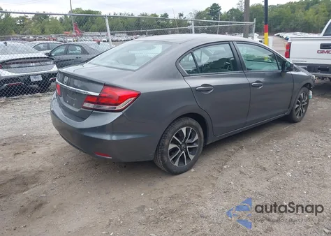 2013 Honda Civic Ex-L from USA, damaged, VIN 2HGFB2F91DH500967